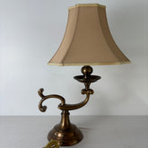 Chapman and Meyers Antique Brass Off-set Table Lamp, Sku 033040